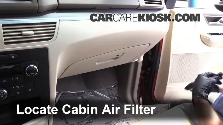 2009 Volkswagen Routan SEL 4.0L V6 Air Filter (Cabin)